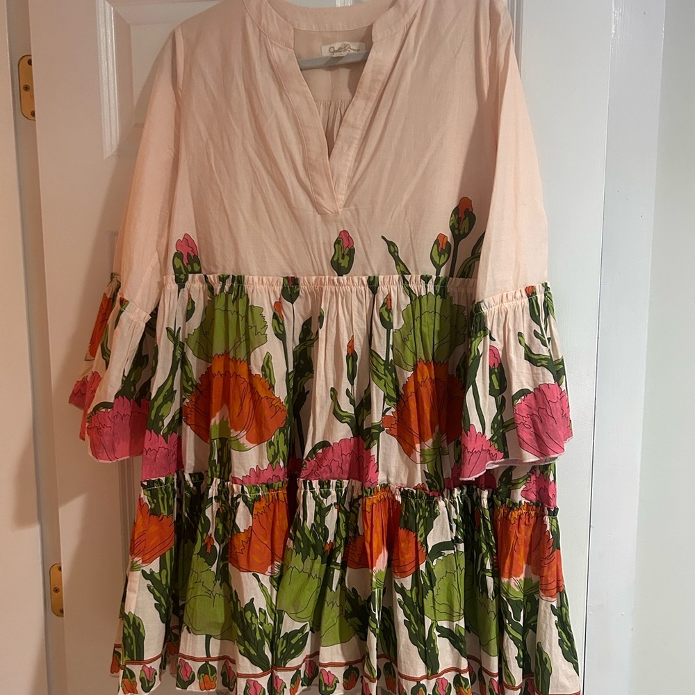 Julie Brown NY Floral Tiered Mini Dress